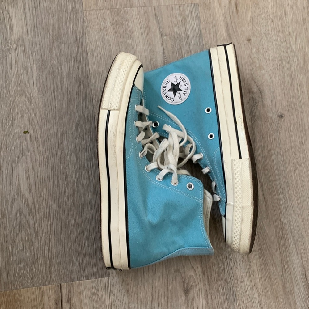 Baby blue converse